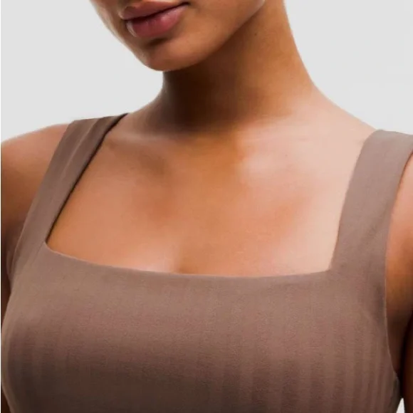 Lululemon Wunder Under Bra *Light Support *Tonal Stripe EUC Size XL - Picture 2 of 7